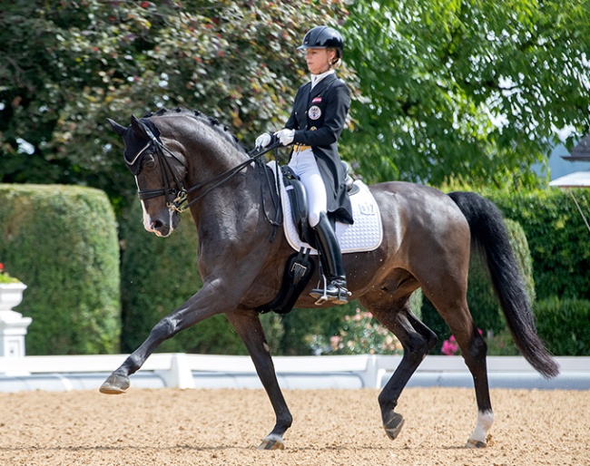 Victoria Max-Theurer and Abegglen win the GP and Special at the 2024 CDI Achleiten