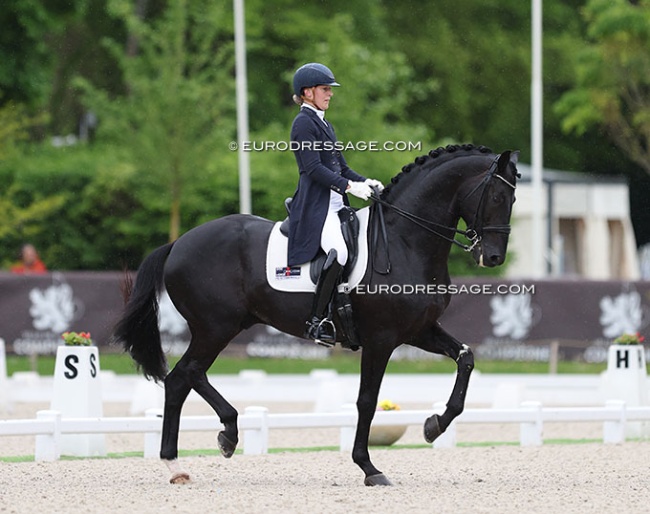 Floor van Kempen and Geronimo at the 2024 CDIO Compiegne :: Photo © Astrid Appels