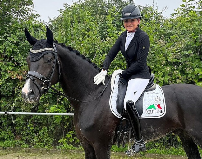 Dorothee Schneider and Apanachi at the 2024 CDN Ladenburg