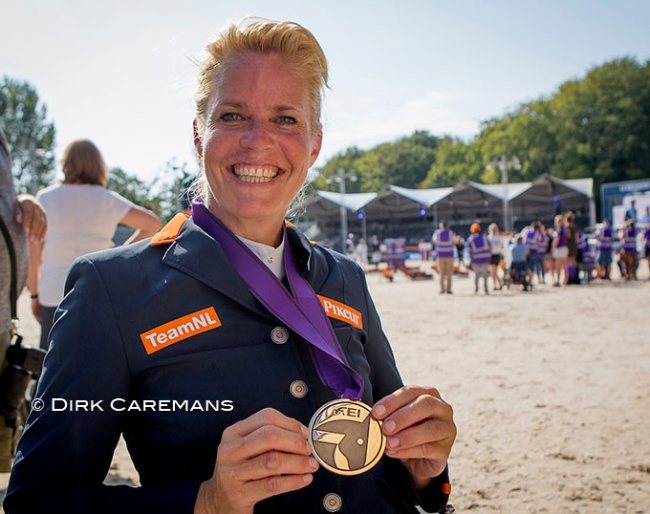 Nicole den Dulk at the 2019 European Championships :: Photo © Hippofoto