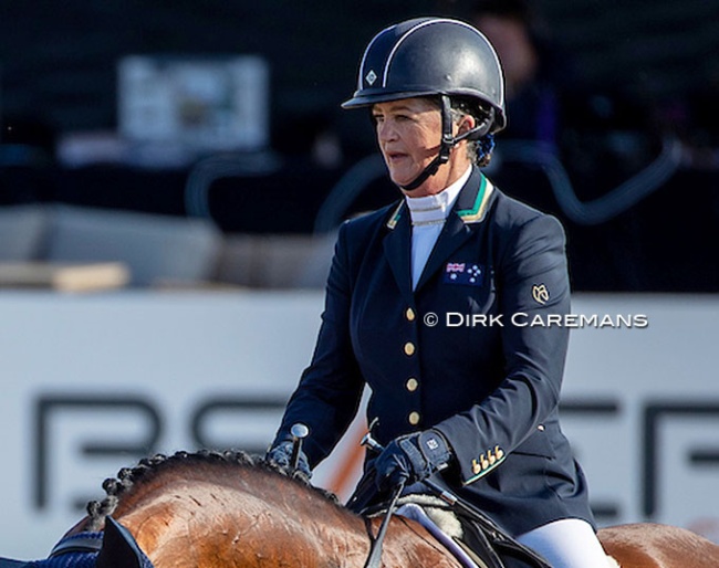Dianne Barnes at the 2022 World Para Dressage Championships in Herning :: Photo © Dirk Caremans