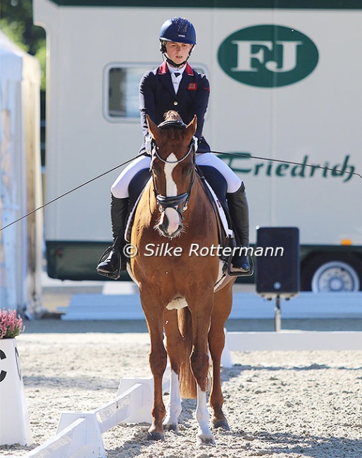 Georgia Wilson and Sakura at the 2023 European Para Championships in Riesenbeck :: Photo © Silke Rottermann