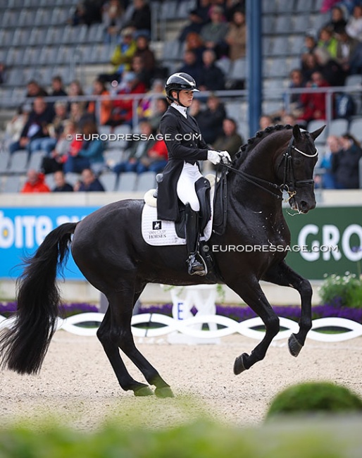 Charlotte Fry and Glamourdale at the 2024 CDIO Aachen :: Photo © Astrid Appels