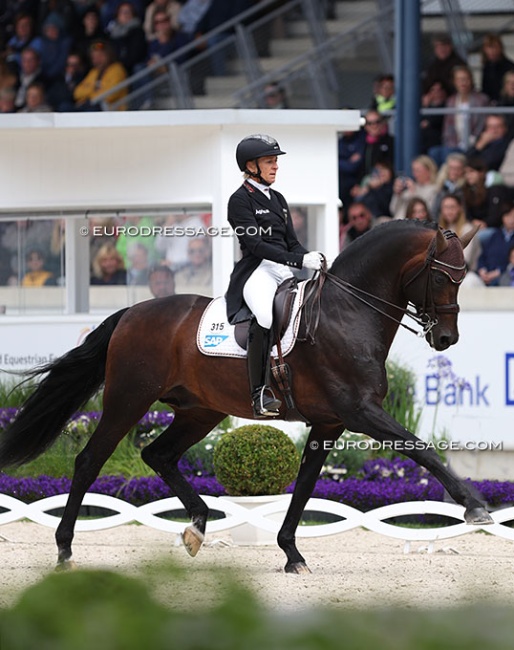 Ingrid Klimke and Franziskus at the 2024 CDIO Aachen :: Photo © Astrid Appels