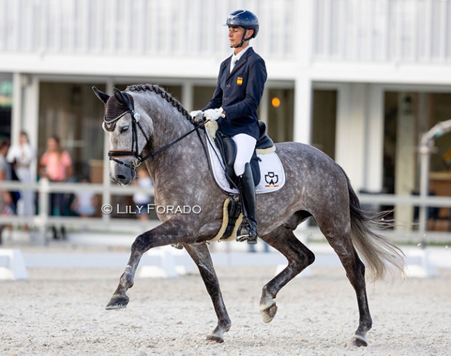 Alejandro Oliva and Dintel de Centurion at the 2024 CDI Camarma de Esteruelas :: Photo © Lily Forado