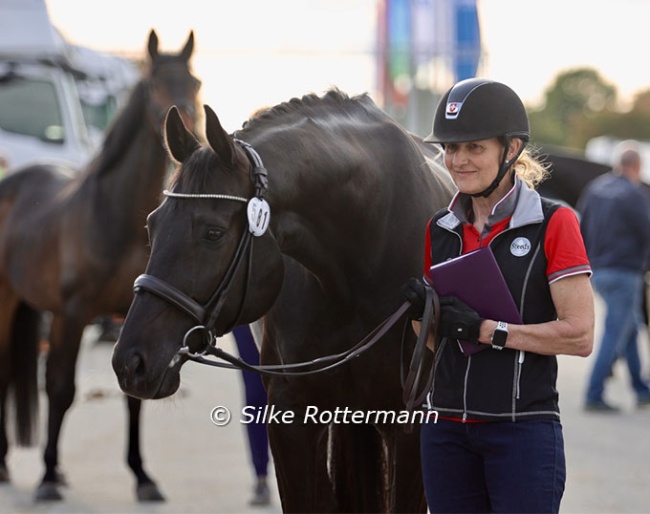 Nicole Geiger at the 2024 CPEDI Mannheim :: Photo © Silke Rottermann