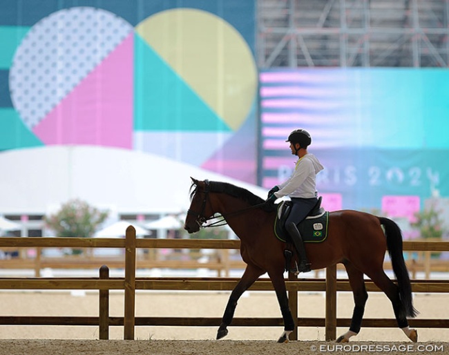 Joao Victor Oliva Marcari and Feel Good VO at the 2024 Olympic Games in Paris :: Photo © Astrid Appels