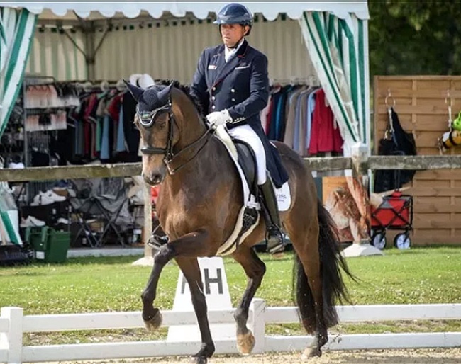 Pierre Volla and L'Espoir de Massa at the 2024 French Championships in Vierzon :: Photo © Flash One Instant/Courtesy FFE