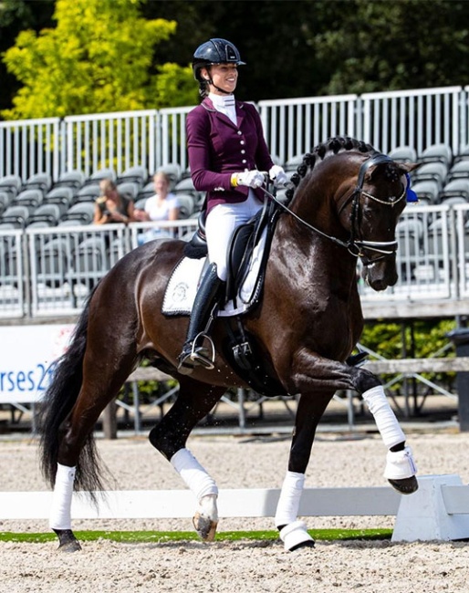 Lowlands OLD (Millennium x La Donna S Elite/States Premium by Donnerball ) and Olympian Dinja van Liere :: Photo © DigiShots