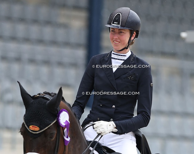 Holly Moorman at the 2024 CDI Aachen Festival 4 Dressage :: Photo © Astrid Appels