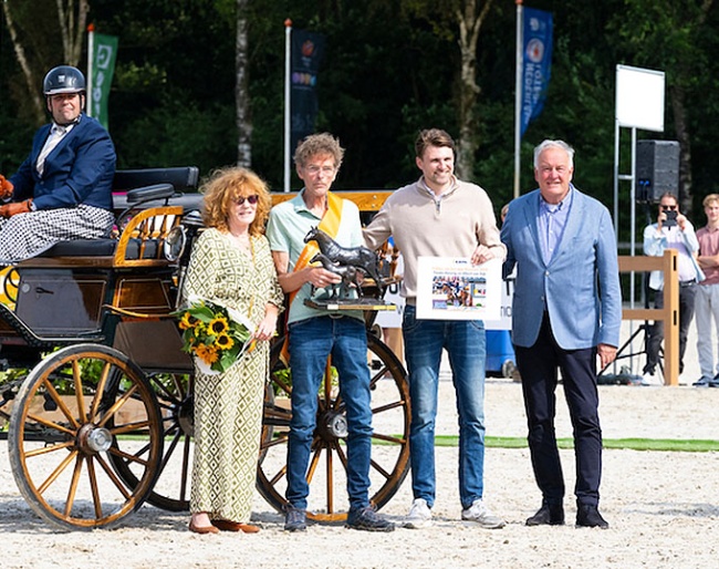 Albert van Dijk honoured as KWPN Dressage Breeder of the Year 2024 :: Photo © Digishots