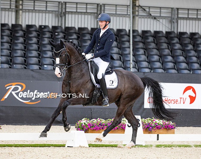 Diederik van Silfhout and New Orleans at the 2024 Dutch Championships in Ermelo :: Photo © Digishots