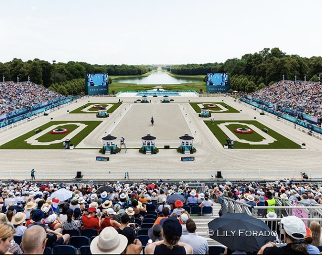 Dressage at the 2024 Olympic Games :: Photo © Lily Forado