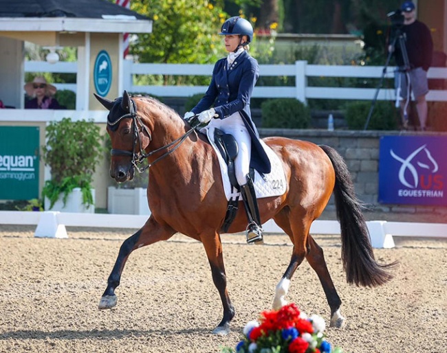 Amy Bradley and Quileute CCW are the 2024 U.S. Grand Prix Champions :: Photo © US Equestrian