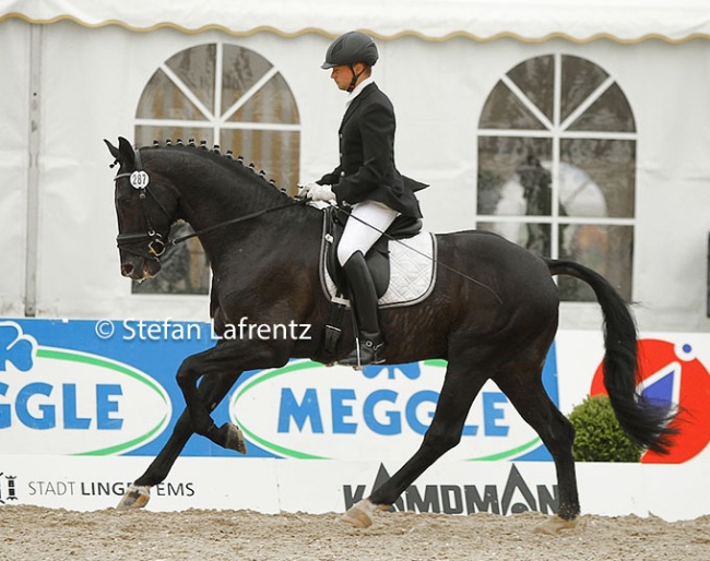 Kris de Doncker competing St. Louis in Lingen in 2011 :: Photo © Stefan Lafrentz