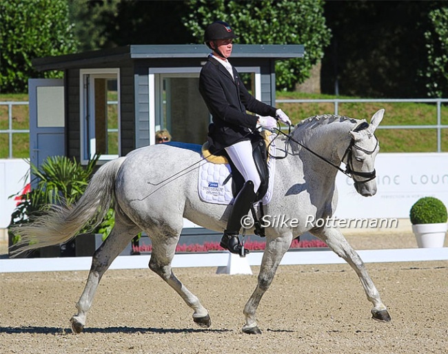 Tobias Thorning Jørgensen and Jolene Hill at the 2023 European Para Championships in Riesenbeck :: Photo © Silke Rottermann