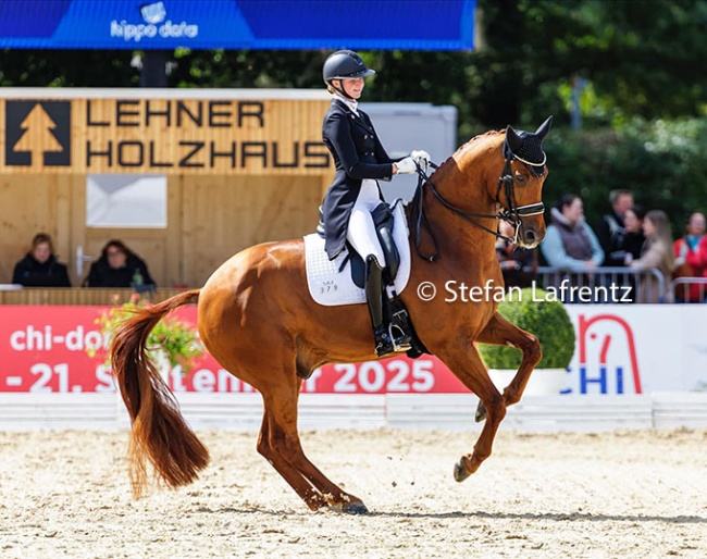 Semmieke Rothenberger and Farrington win the 2024 Piaff Forderpreis Finals :: Photo © Stefan Lafrentz