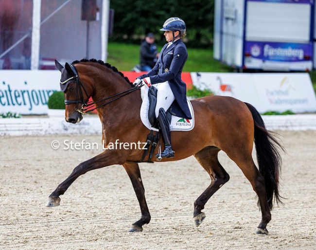 Dorothee Schneider and Barcelo at the 2024 CDI Donaueschingen :: Photos © Stefan Lafrentz