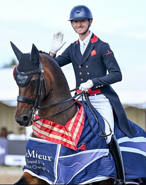 Lewis Carrier and Diego win the 2024 British Grand Prix Championship :: Photo © Jess Photography