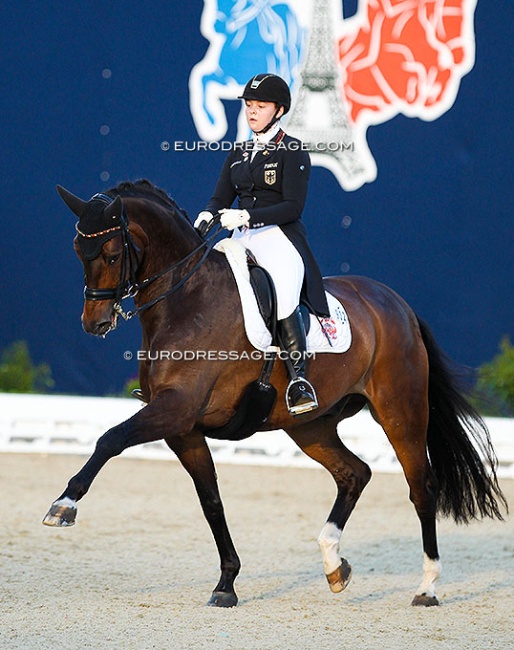 Liselott Marie Linsenhoff and Danönchen at the 2019 CDI Hagen :: Photo © Astrid Appels