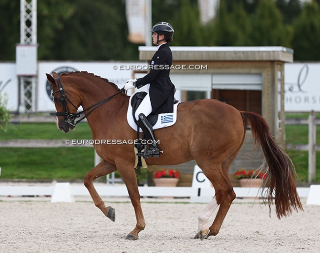 Theodora Livanos and Dono di Maggio at the 2023 CDI Kronenberg :: Photo © Astrid Appels