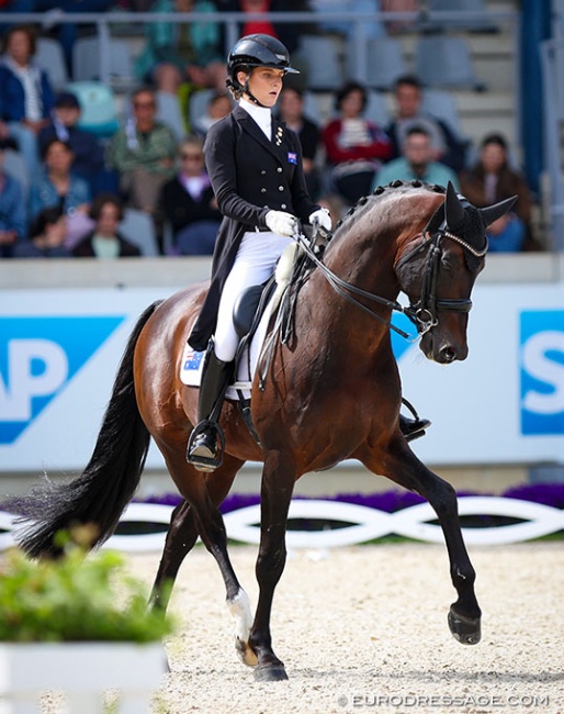 Kate Kyros and Intro K at the 2024 CDI-Y Aachen :: Photo © Astrid Appels
