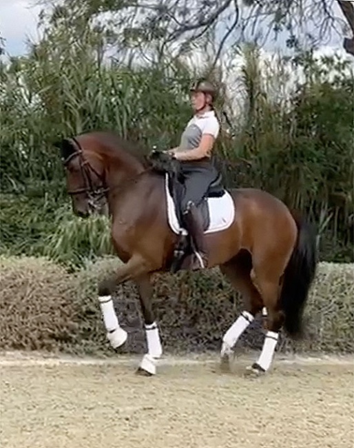 Anne Sophie Serre and Lady Loud