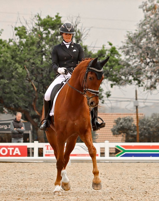 Nichola Mohr on Callaho Winston wins the 2024 South African Grand Prix Championship :: Photo © Denford Studios