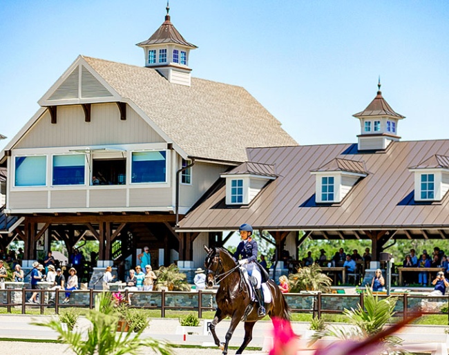 Dressage at TerraNova equestrian center :: Photo © Sue Stickle
