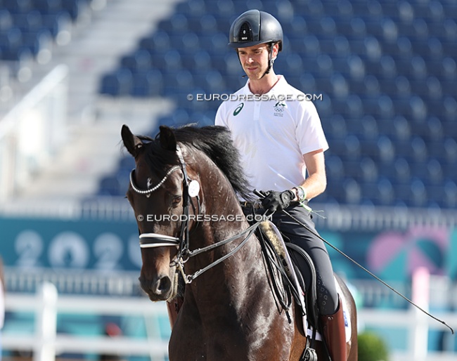 William Matthew and Mysterious Star at the 2024 Paris Olympics :: Photo © Astrid Appels