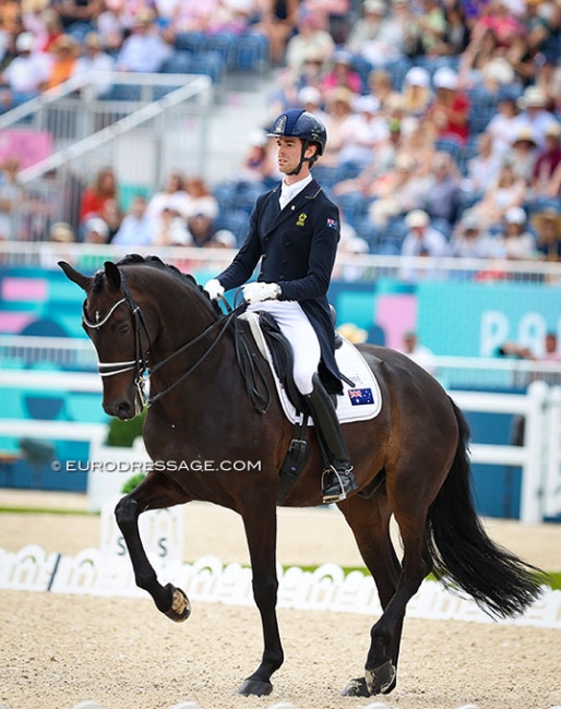William Matthew and Mysterious Star at the 2024 Paris Olympics :: Photo © Astrid Appels