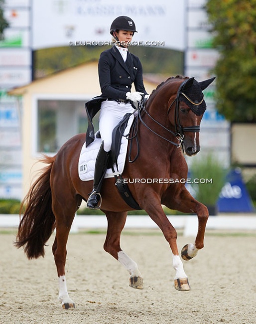 Berill Szoke Toth and Qatar at the 2020 CDI Hagen at Hof Kasselmann