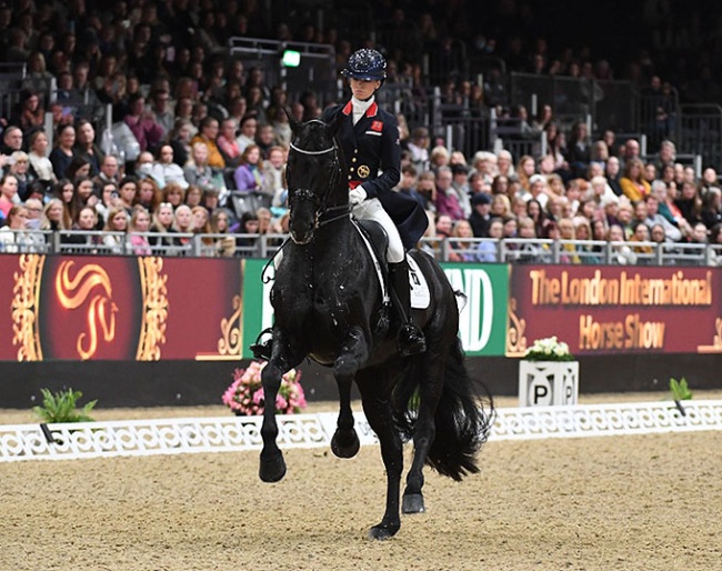 Britain's Olympic team and Kur bronze medal winner Lottie Fry and Glamourdale will compete at the London World Cup Qualifier!