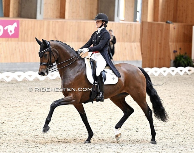 Cathrine Dufour and Zimillione PT2 :: Photo © Ridehesten