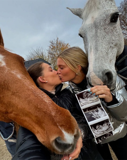 Cathrine and Rasmine Laudrup-Dufour are expecting :: Photo © private