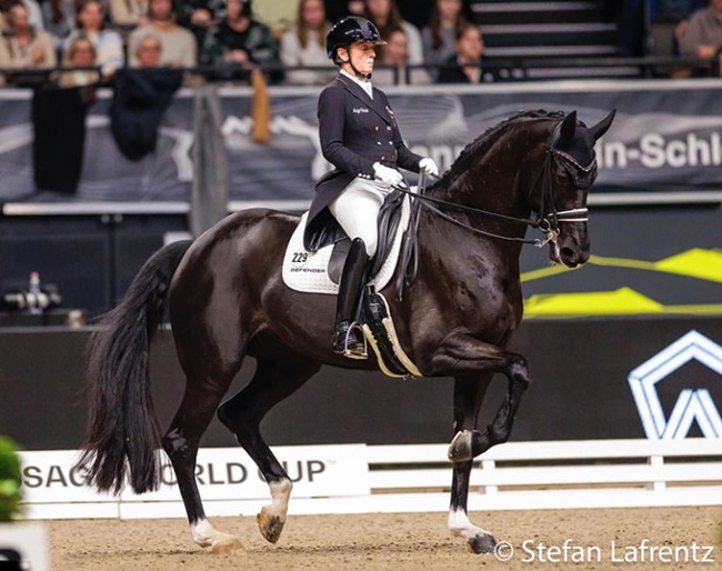 Isabell Werth and Wendy win the World Cup qualifier in Stuttgart :: Photo © Stefan Lafrentz