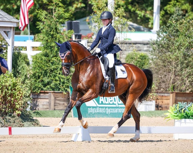 Miriam Bacon (Columbus, N.C.) and Drambuie are the 2024 U.S. Children Champions :: Photos © US Equestrian