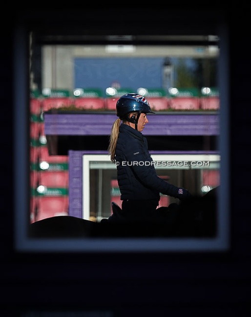 Charlotte Dujardin at the 2022 World Championships :: Photo © Astrid Appels