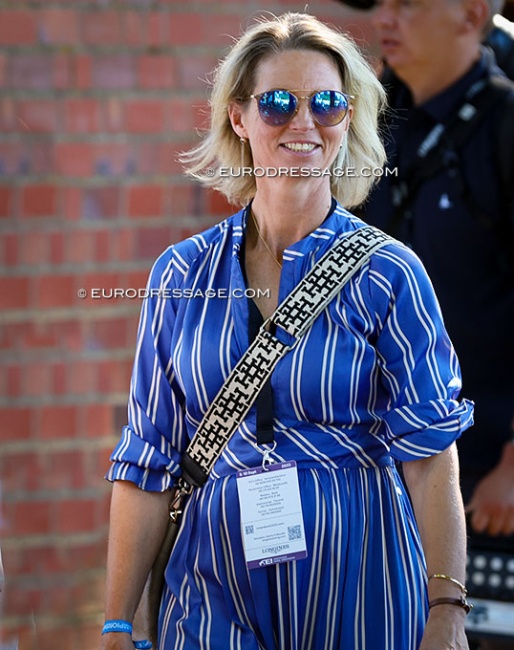 Eva Möller at the 2023 European Dressage Championships in Riesenbeck :: Photo © Astrid Appels
