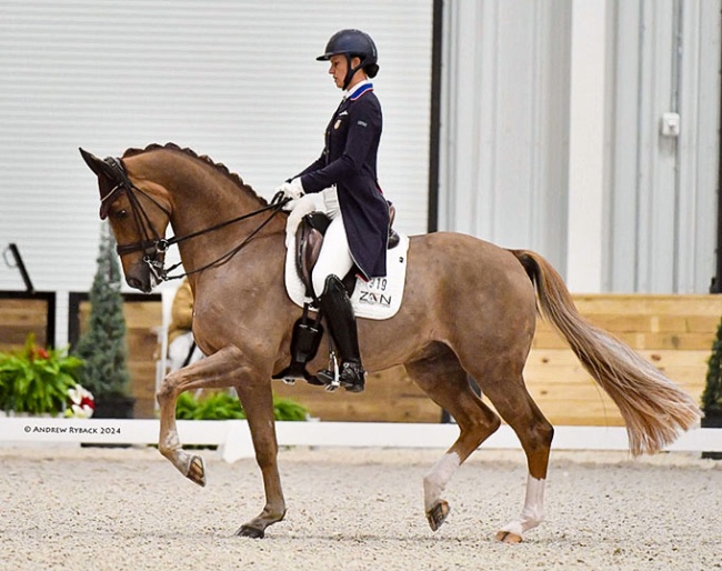 Adrienne Lyle and Helix at the 2024 CDI-W Ocala :: Photos © Andrew Ryback
