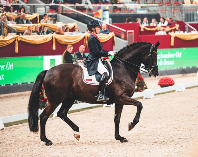 Sandra Sysojeva and Maxima Bella score two personal bests at the 2024 CDI Salzburg :: Photo © Pictures by Helene