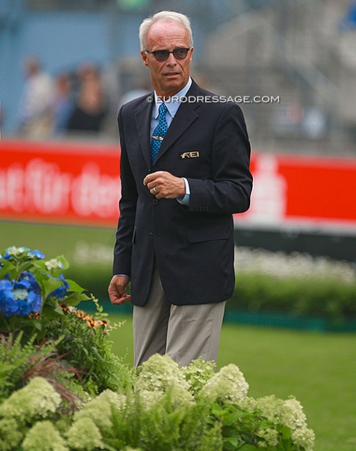 Trond Asmyr at the 2015 European Dressage Championships :: Photo © Astrid Appels