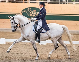 Renate Voglsang and Royal Happiness at the 2017 CDN Ebreichsdorf :: Photo © Florian Stürzenbaum