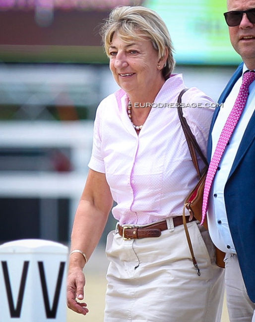 Elke Ebert at the 2021 European Junior and Young Riders Championships :: Photo © Astrid Appels