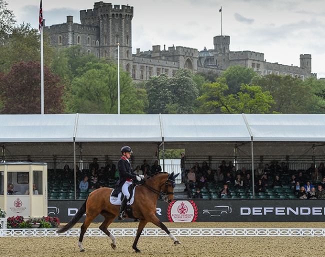 Gareth Hughes and Briolinca at the 2023 CDI Windsor :: Photo © Peter Nixon