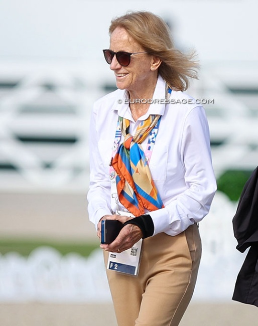 Isobel Wessels at the 2024 Olympic Games :: Photo © Astrid Appels