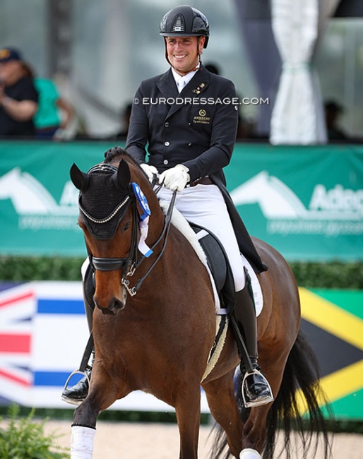 Frederic Wandres at the 2024 Global Dressage Festival :: Photo © Astrid Appels