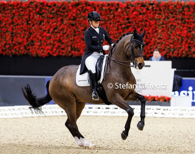 Isabell Werth and Quantaz at the 2025 CDI-W Basel :: Photo © Stefan Lafrentz