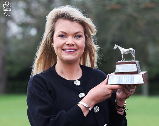 Sarah Slattery is the Irish Field Dressage Rider of the Year 2024 :: Photo © Paralympic Ireland