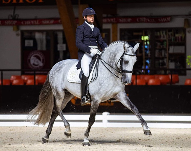Patrick Rodde on Carpe Diem de Massa at the 2021 CDI Le Mans :: Photo © NS Fotografie